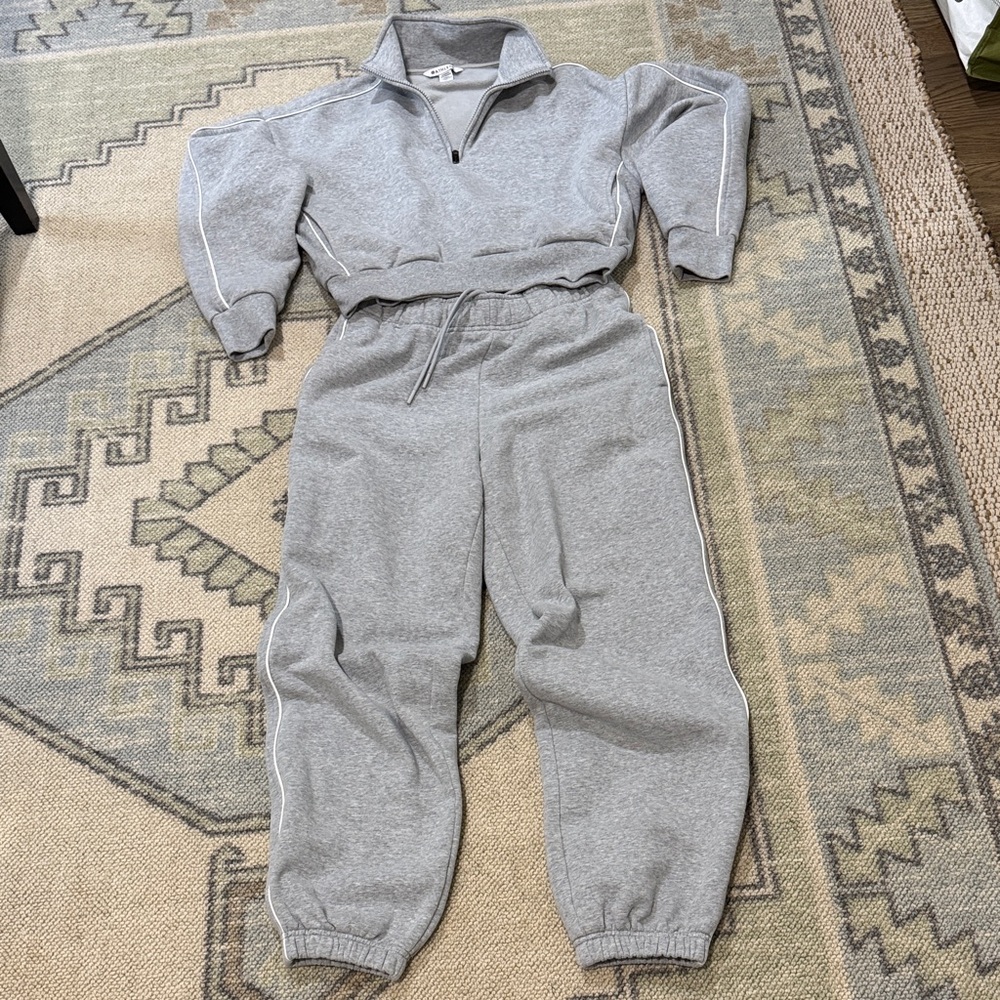 Athleta Forever Fleece pant and pullover